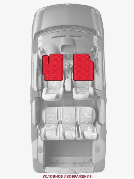 ЭВА коврики «Queen Lux» передние для Audi TT (2G)