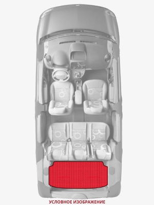 ЭВА коврики «Queen Lux» багажник для Ford Expedition II